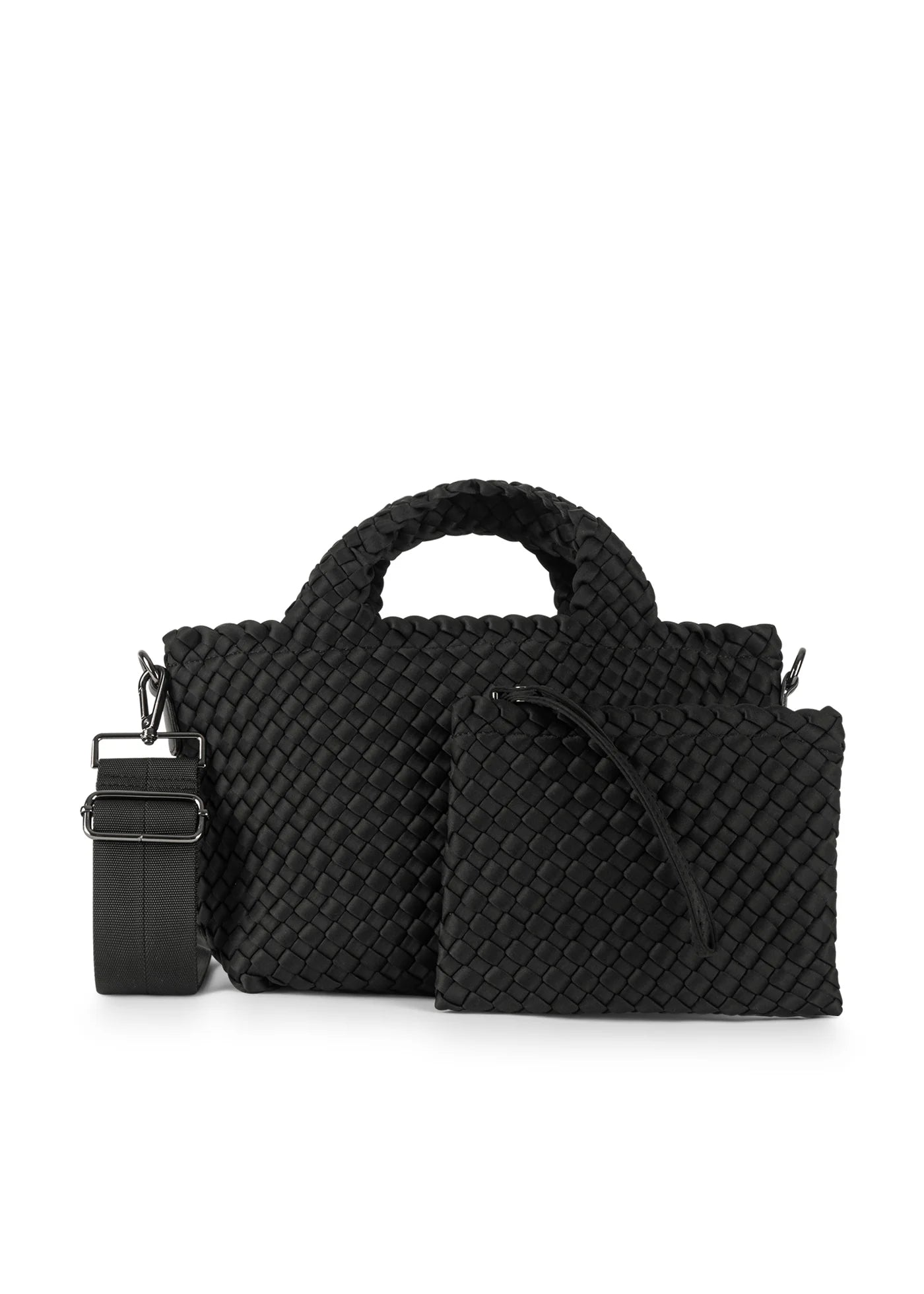 Woven Tote- black