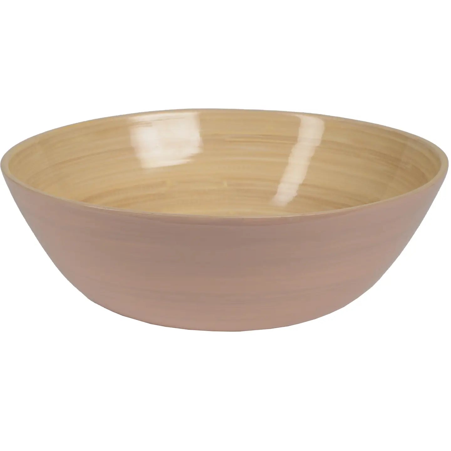 Bamboo Classic Bowl and Serving Set - Blush