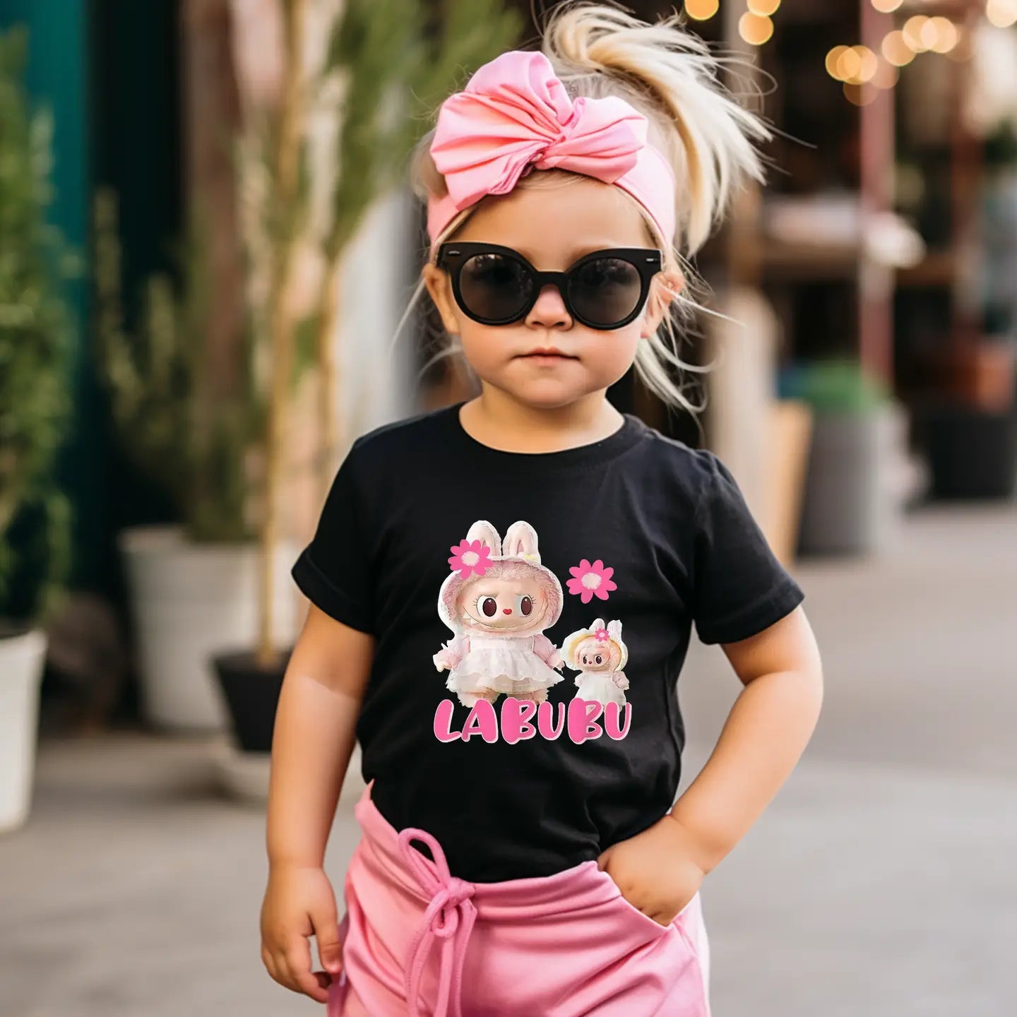 LABUBU short-sleeved T-shirt