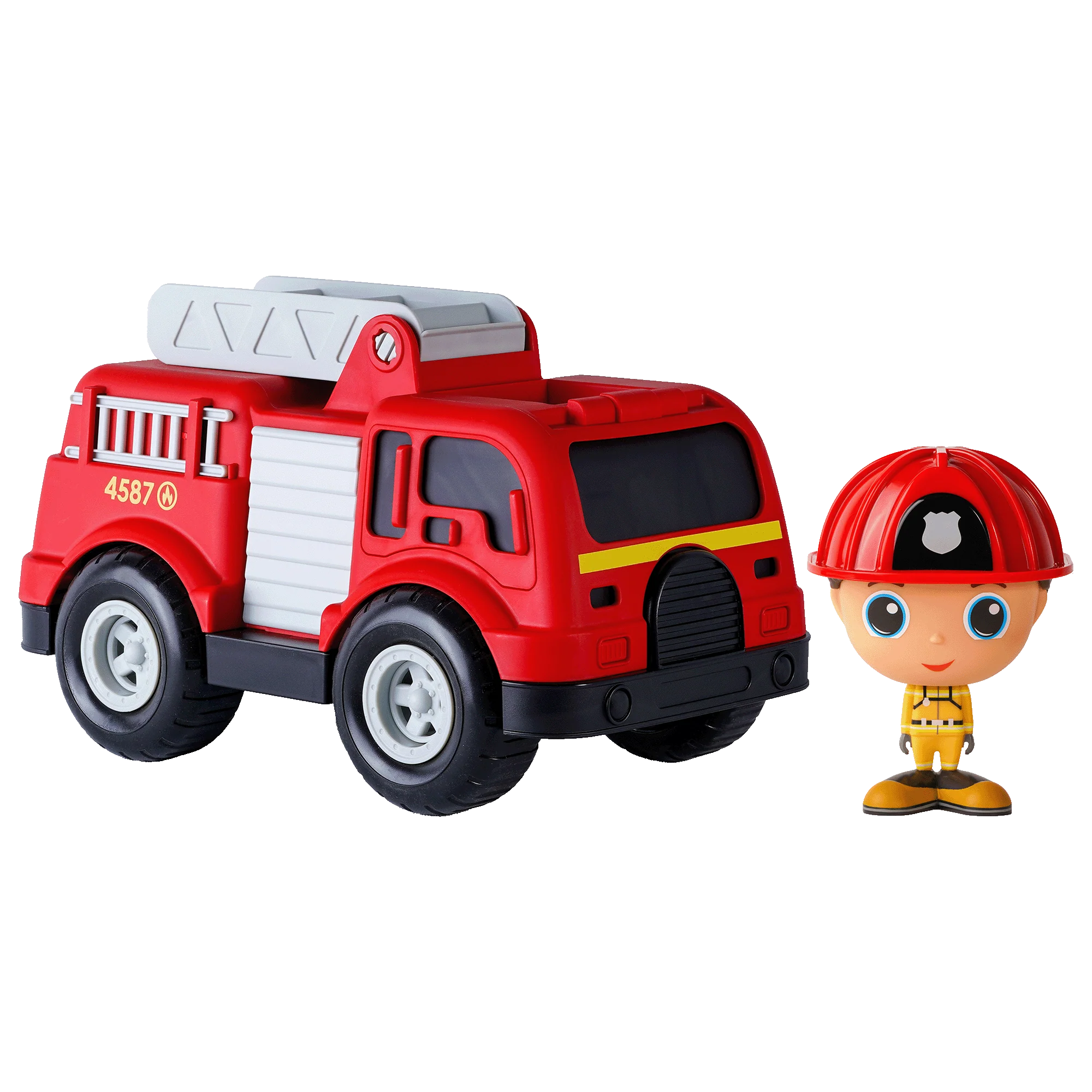 Fire Truck with Figure - sam