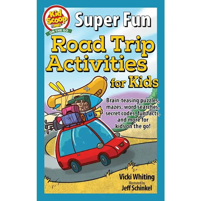 Cahier d'activités - Activités super amusantes pour un road trip