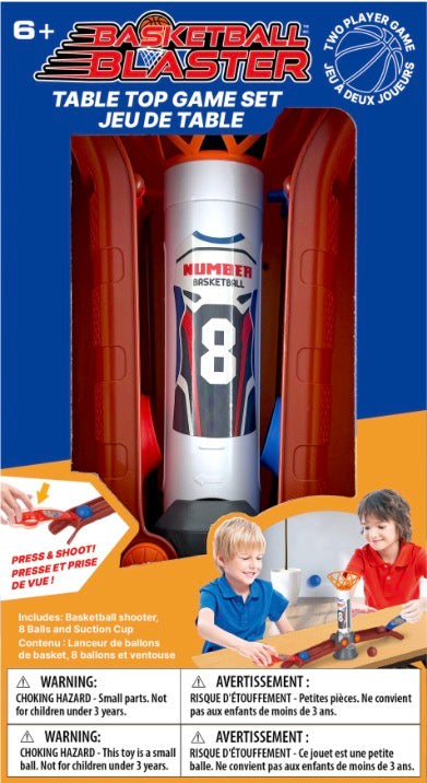 BASKETBALL BLASTER SET w 8 BALLS
