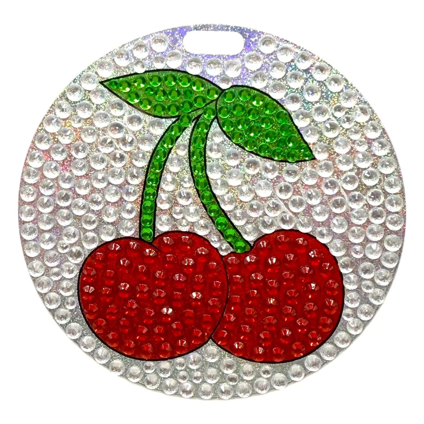 Étiquette autocollante pour sac de cerises