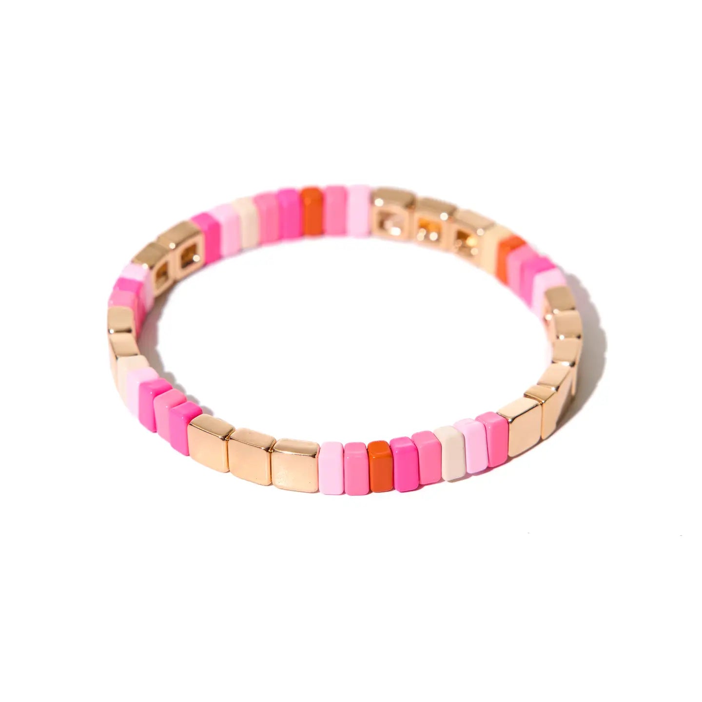 Bracelet Fête en rose