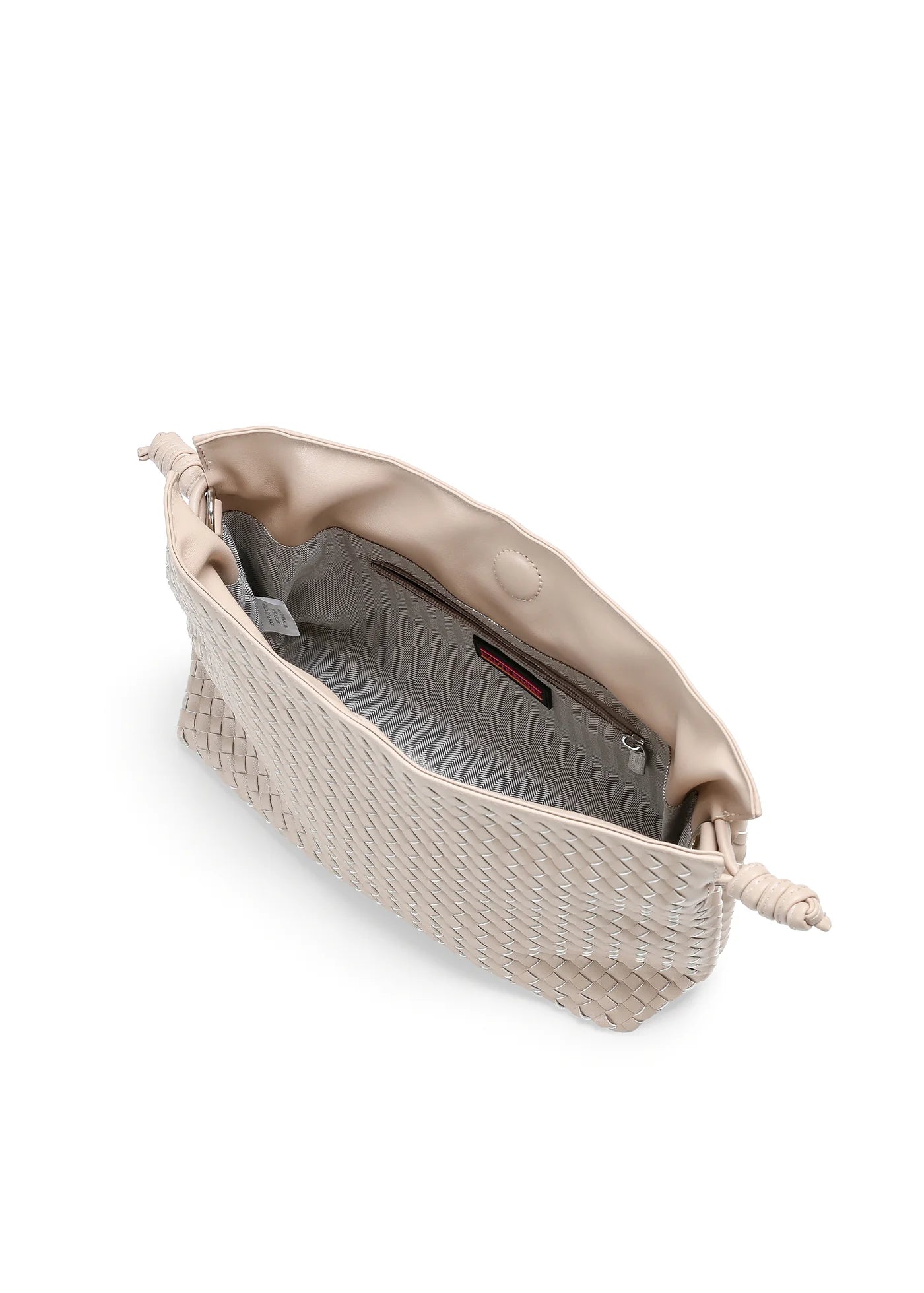sac bandoulière convertible en tissu beige