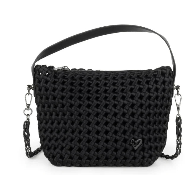 Bordon Small Hand-knotted Tote -Black