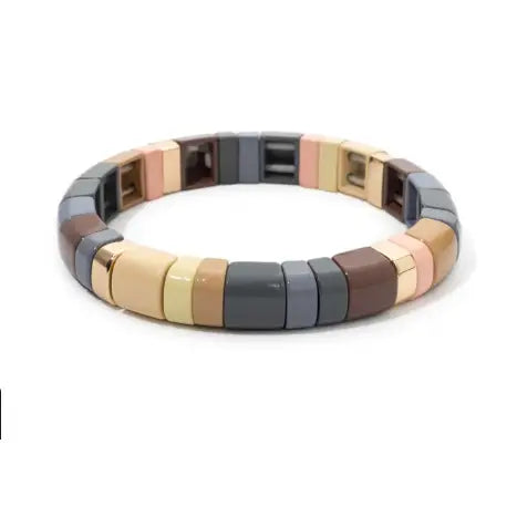 Bracelet patchwork multicolore