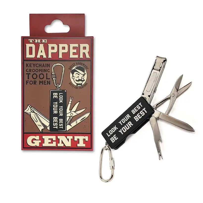 L'agent Dapper - Outil de toilettage porte-clés