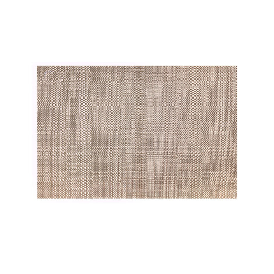 Trace Basketweave placemat linen