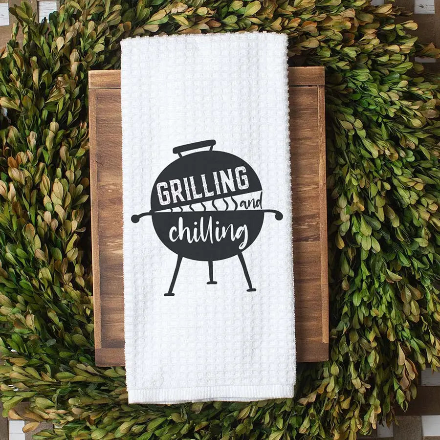 Grilling and Chilling towel