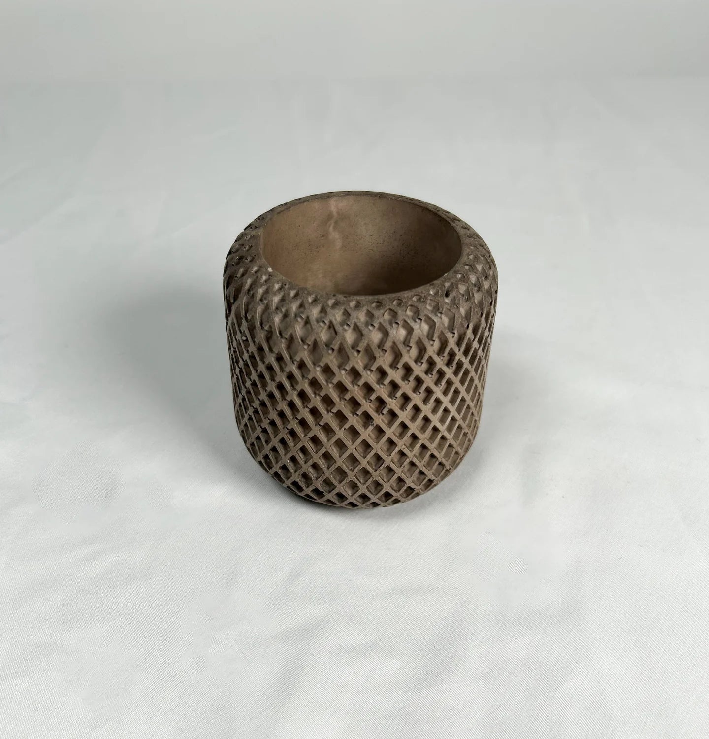 Lattice Vessel - Mocha Stone