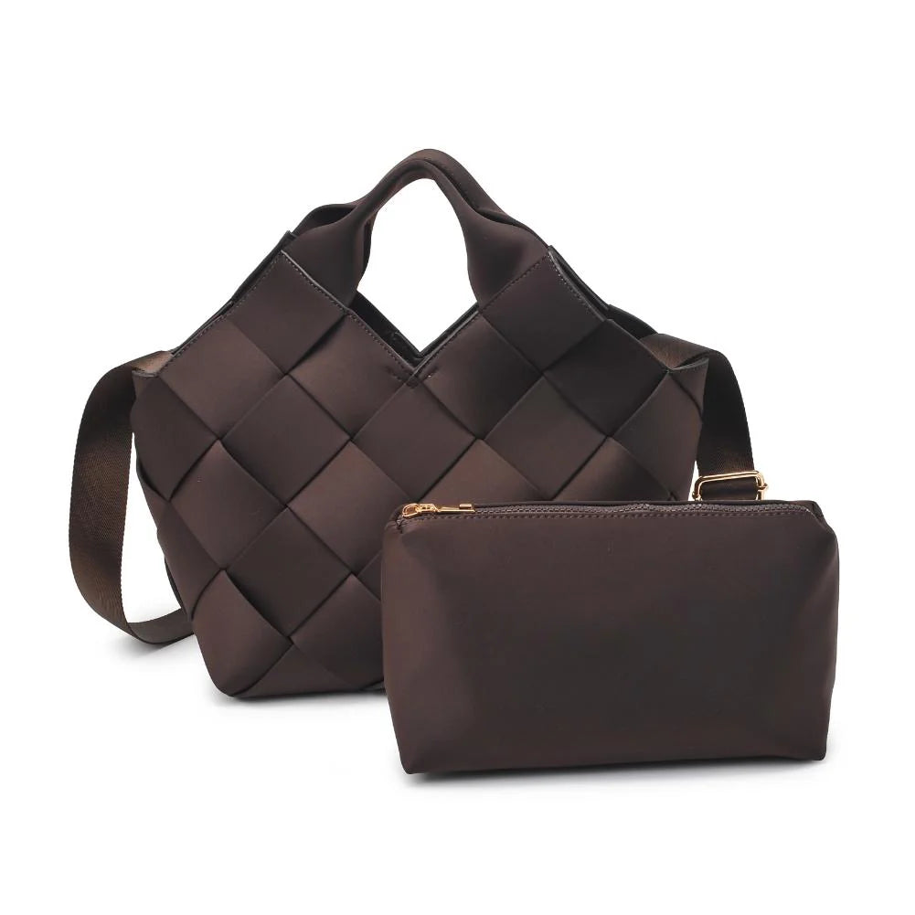 Sac fourre-tout en néoprène tissé - taupe