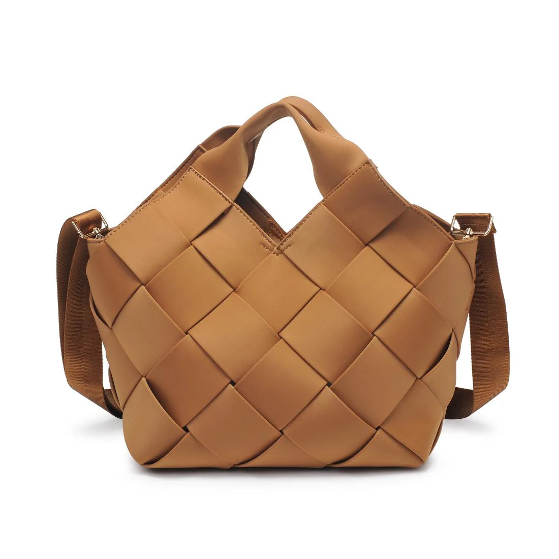 Sac fourre-tout en néoprène tissé - crème