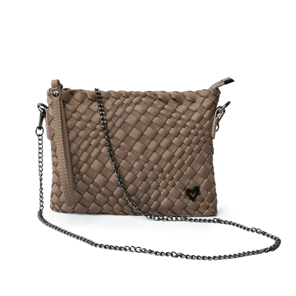 Sac à bandoulière tissé Charlotte - Buff