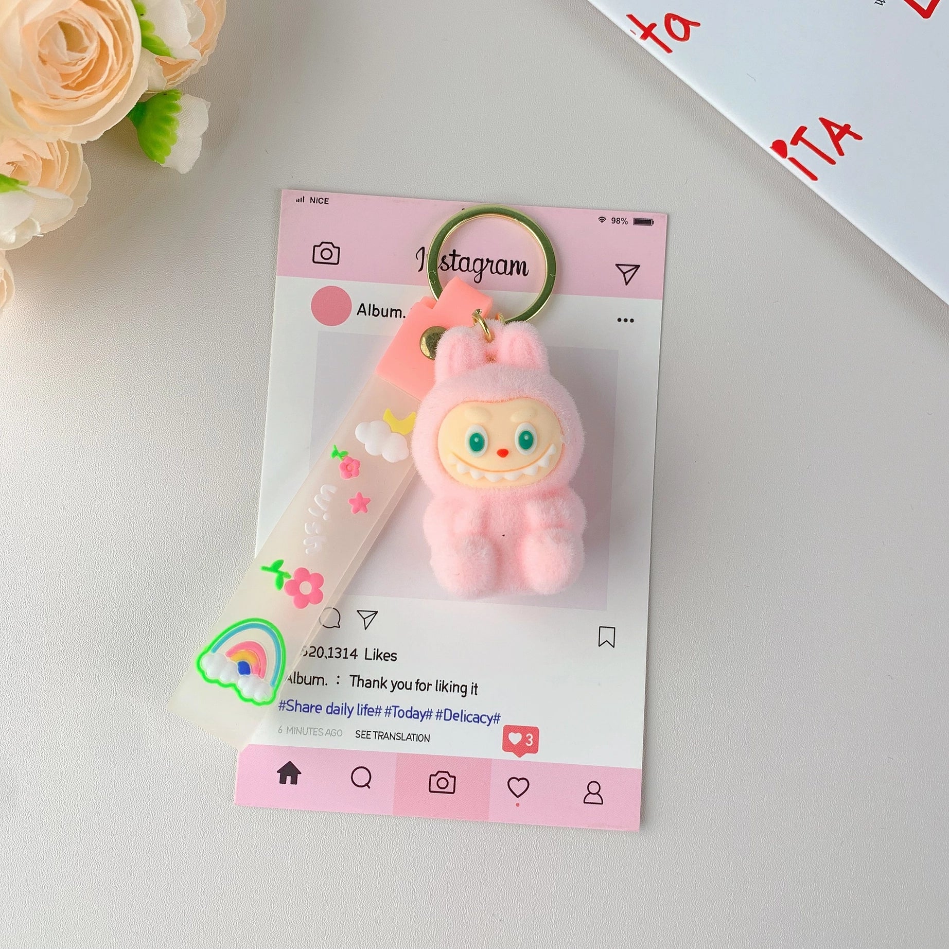 Labubu Keychain/Bag Charm