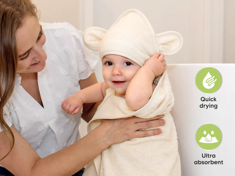 Personalized Cotton Bamboo Hooded Towel