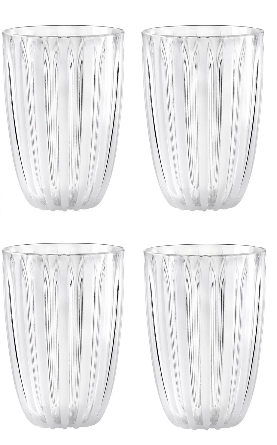 Guzzini - "DOLCEVITA" SET OF 4 GLASSES