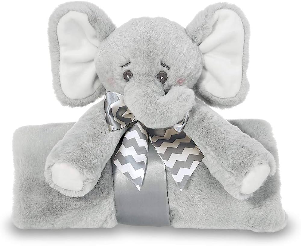Personalized Elephant Blanket/Lovey