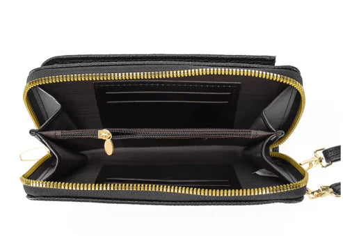 Vegan leather phone bag