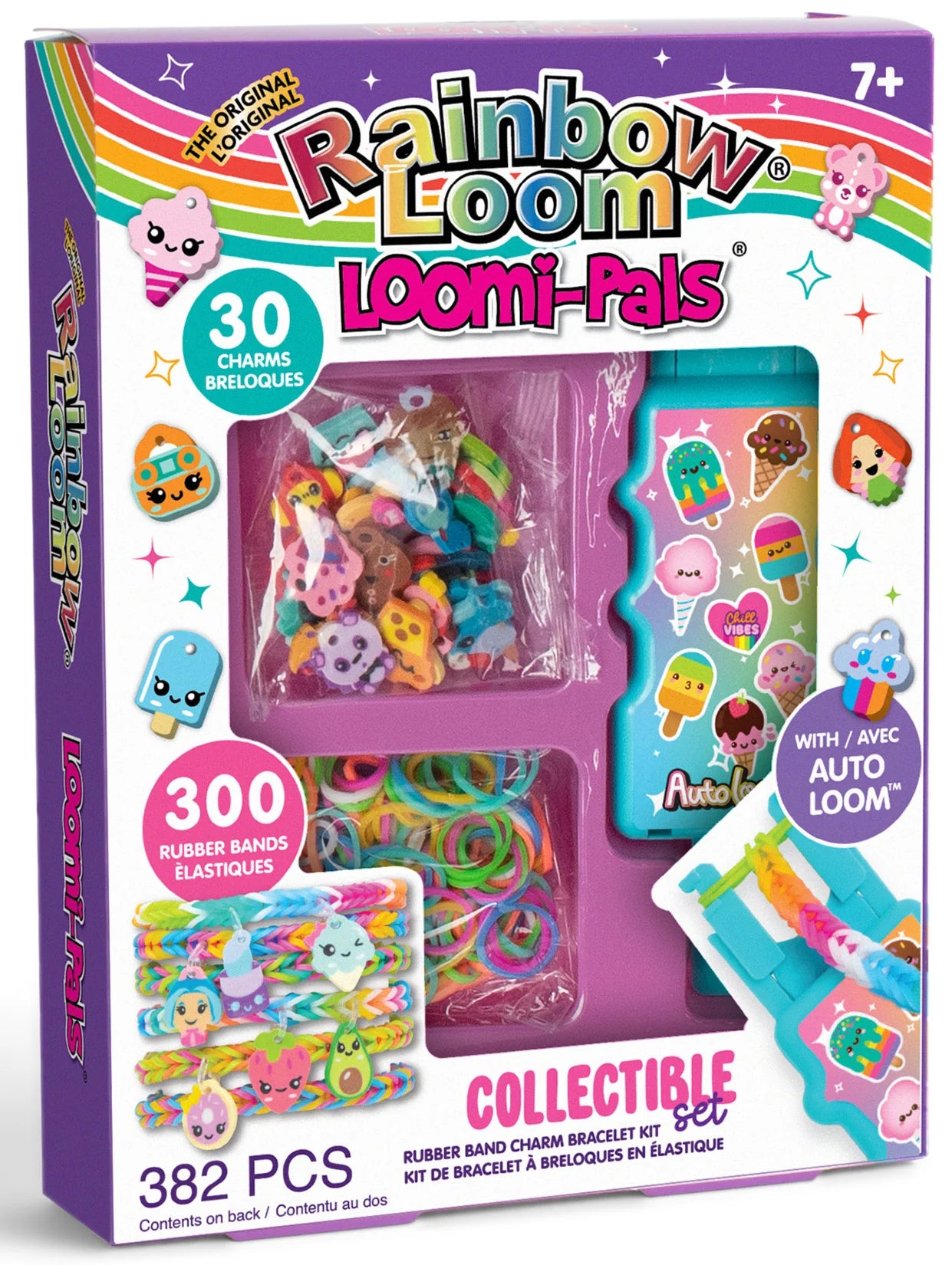 Rainbow loom: loomi-pals