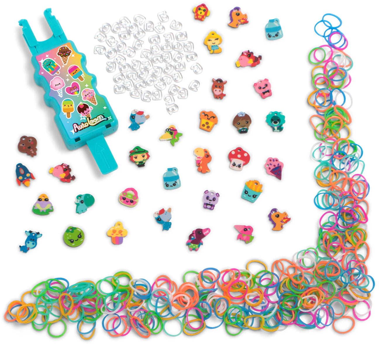 Rainbow loom: loomi-pals