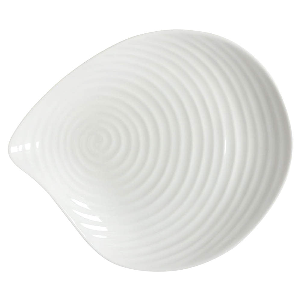 Assiette coquillage blanche Sophie Conran