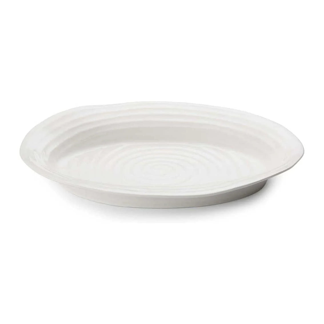Grand plat ovale blanc Sophie Conran