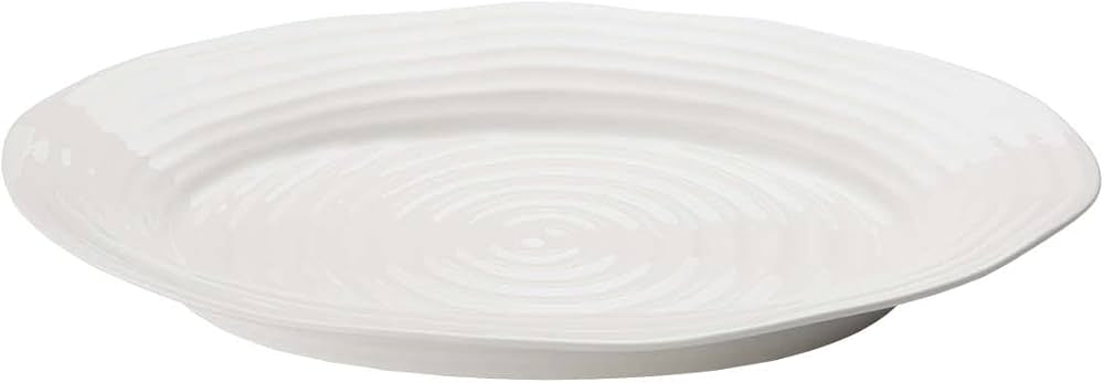 Grand plat ovale blanc Sophie Conran