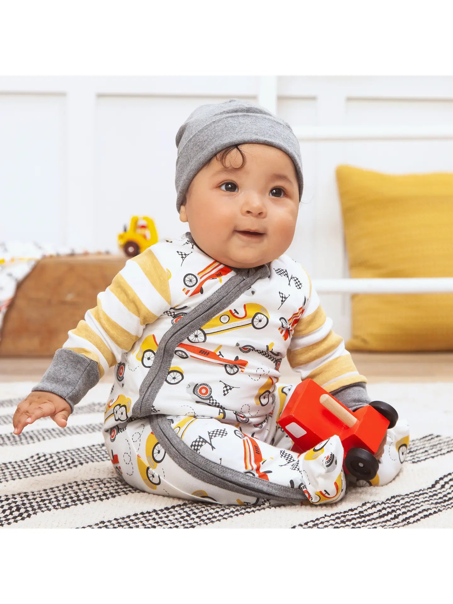 Combinaison zippée avec pieds Speed Racer