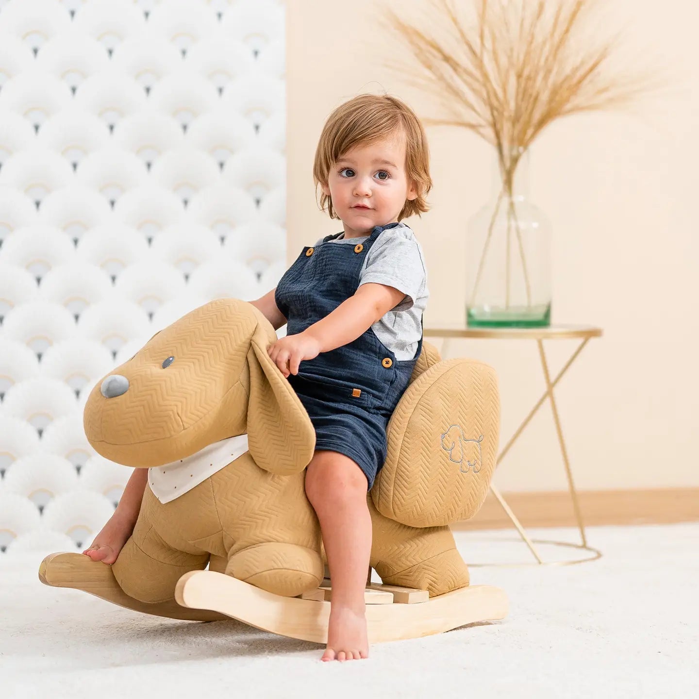 Rocking-dog personnalisé pour chiot