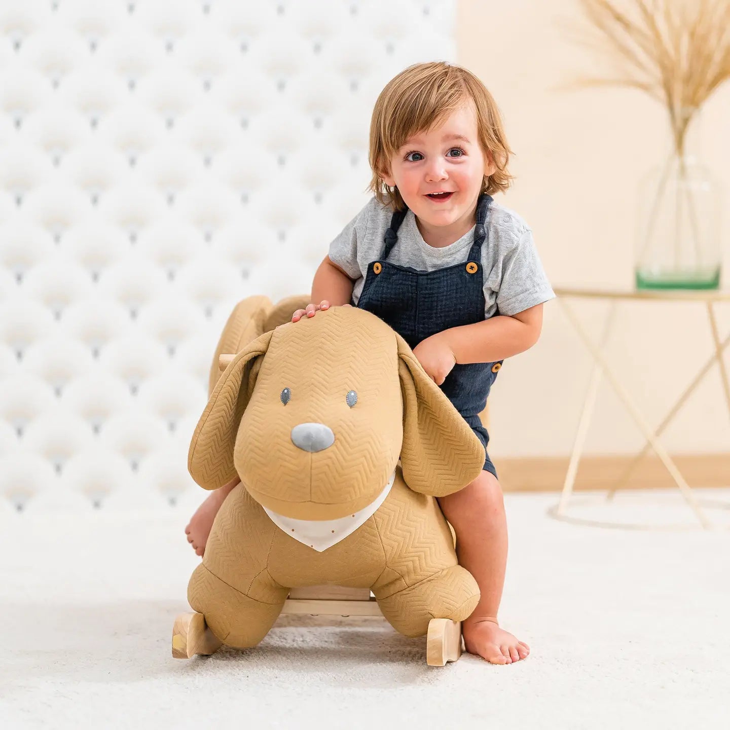 Rocking-dog personnalisé pour chiot