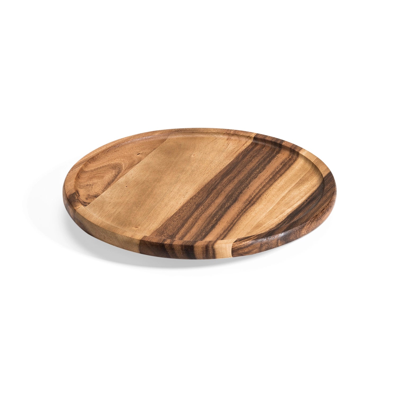 Plateau tournant en bois - 13"