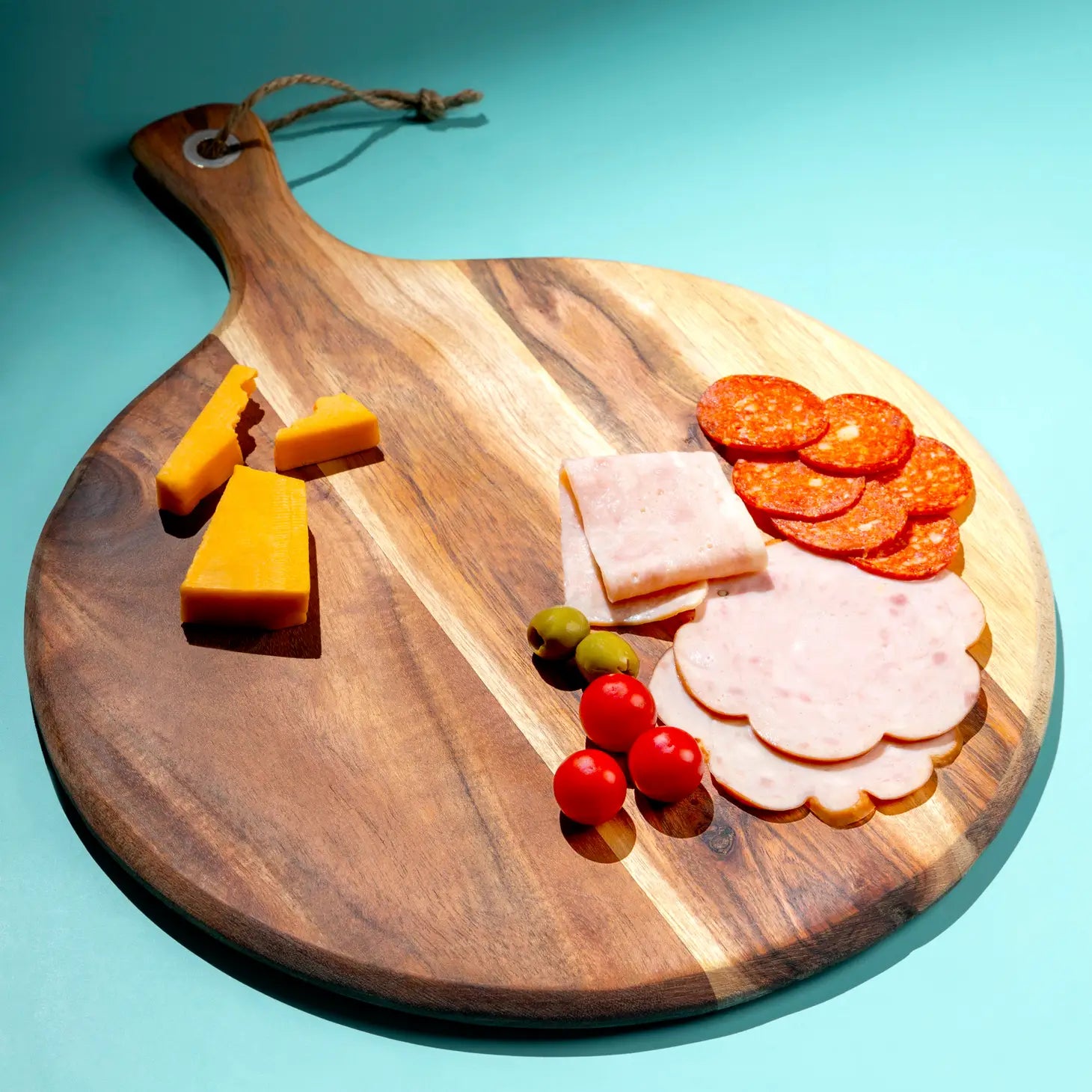 Planche à découper en bois - Ronde