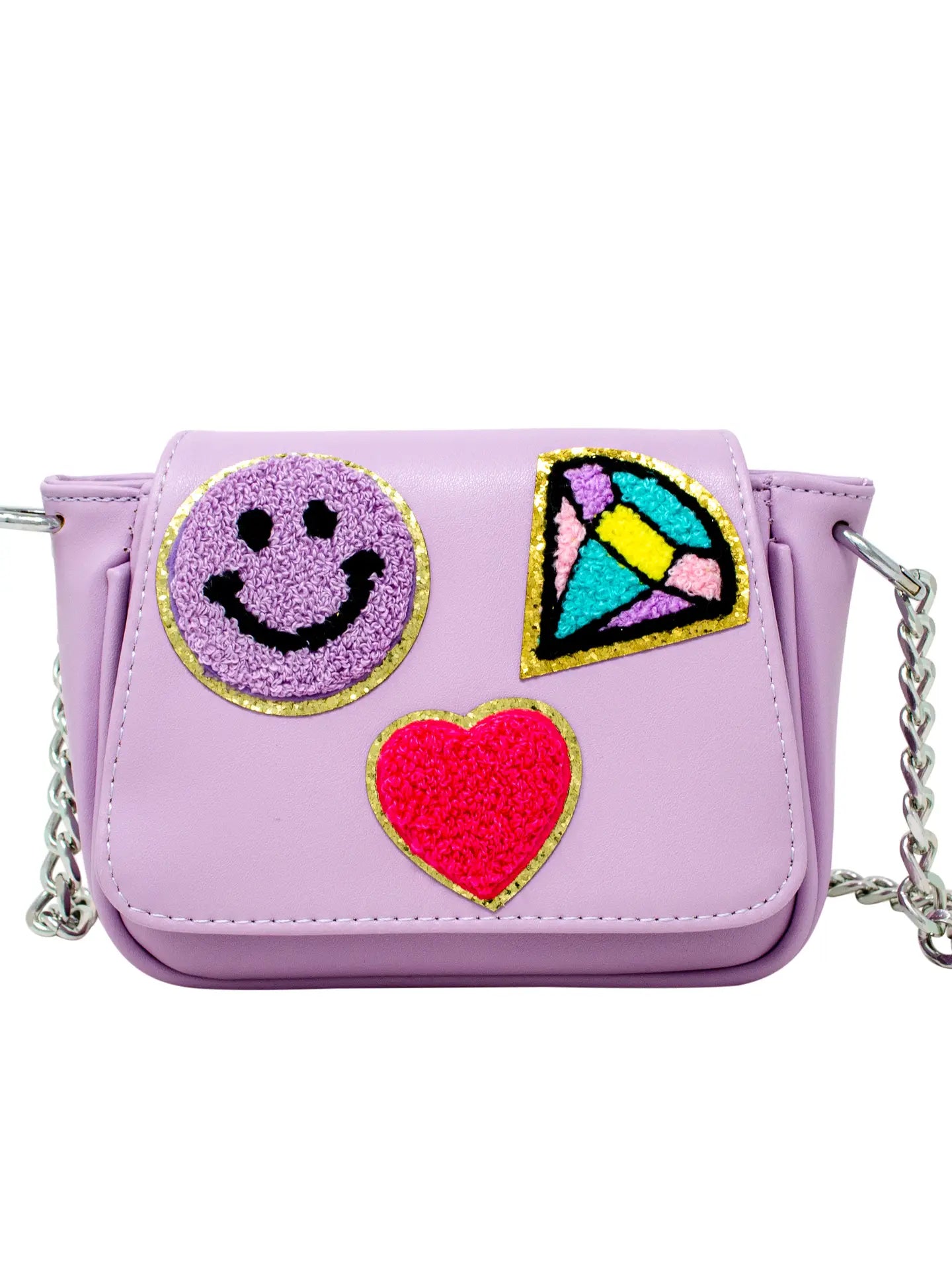 Sac à main à bandoulière avec patch