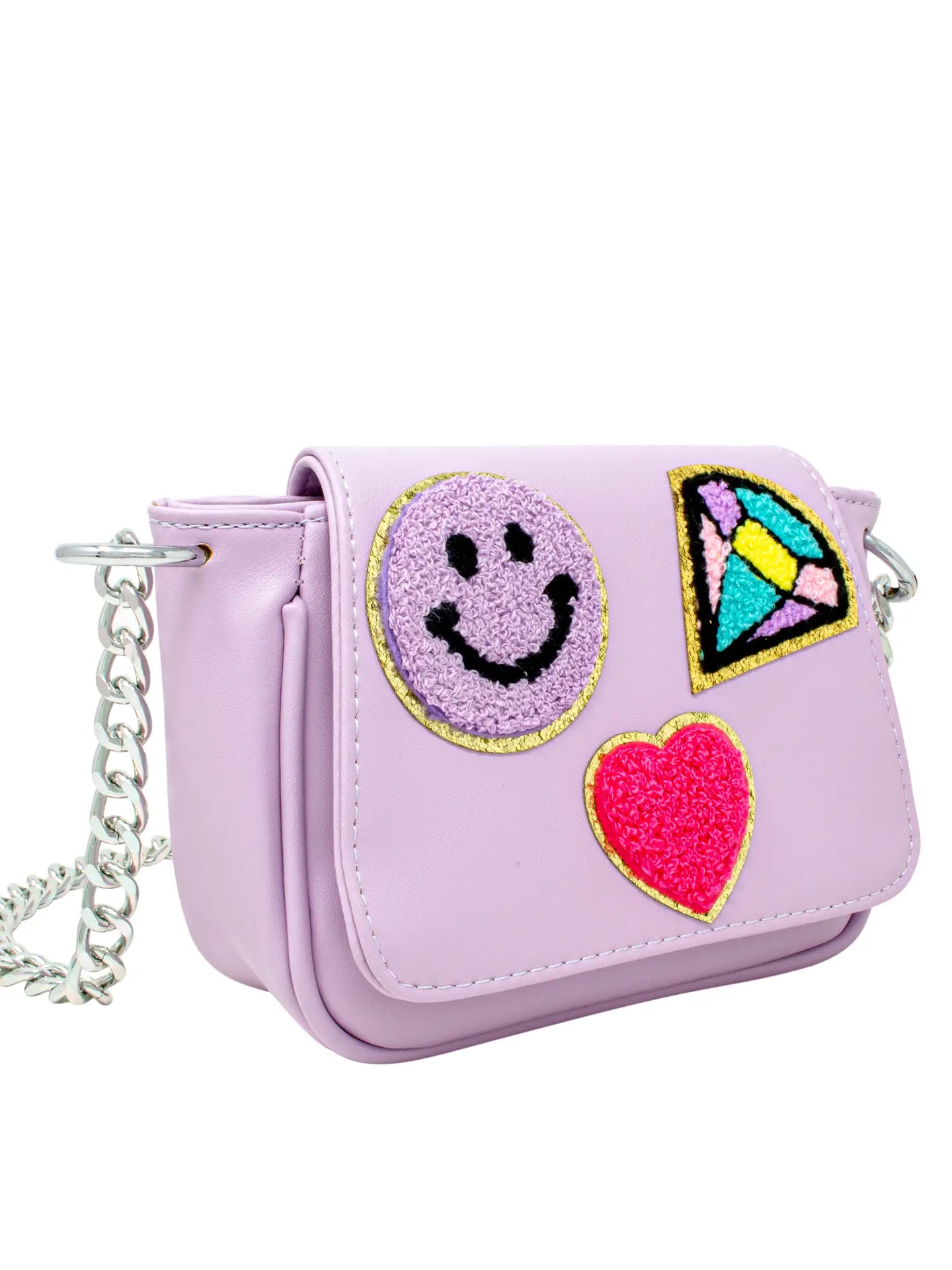 Sac à main à bandoulière avec patch