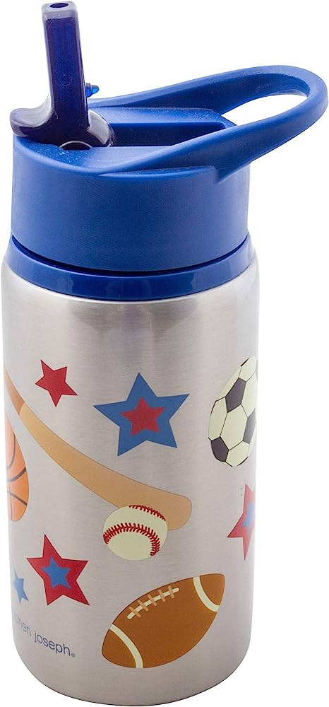 Flip Top Stainless Steel Bottles - Sports