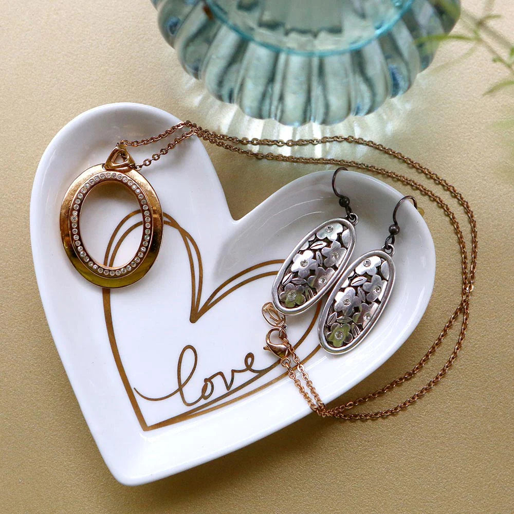 Heart Shaped Trinket Dish