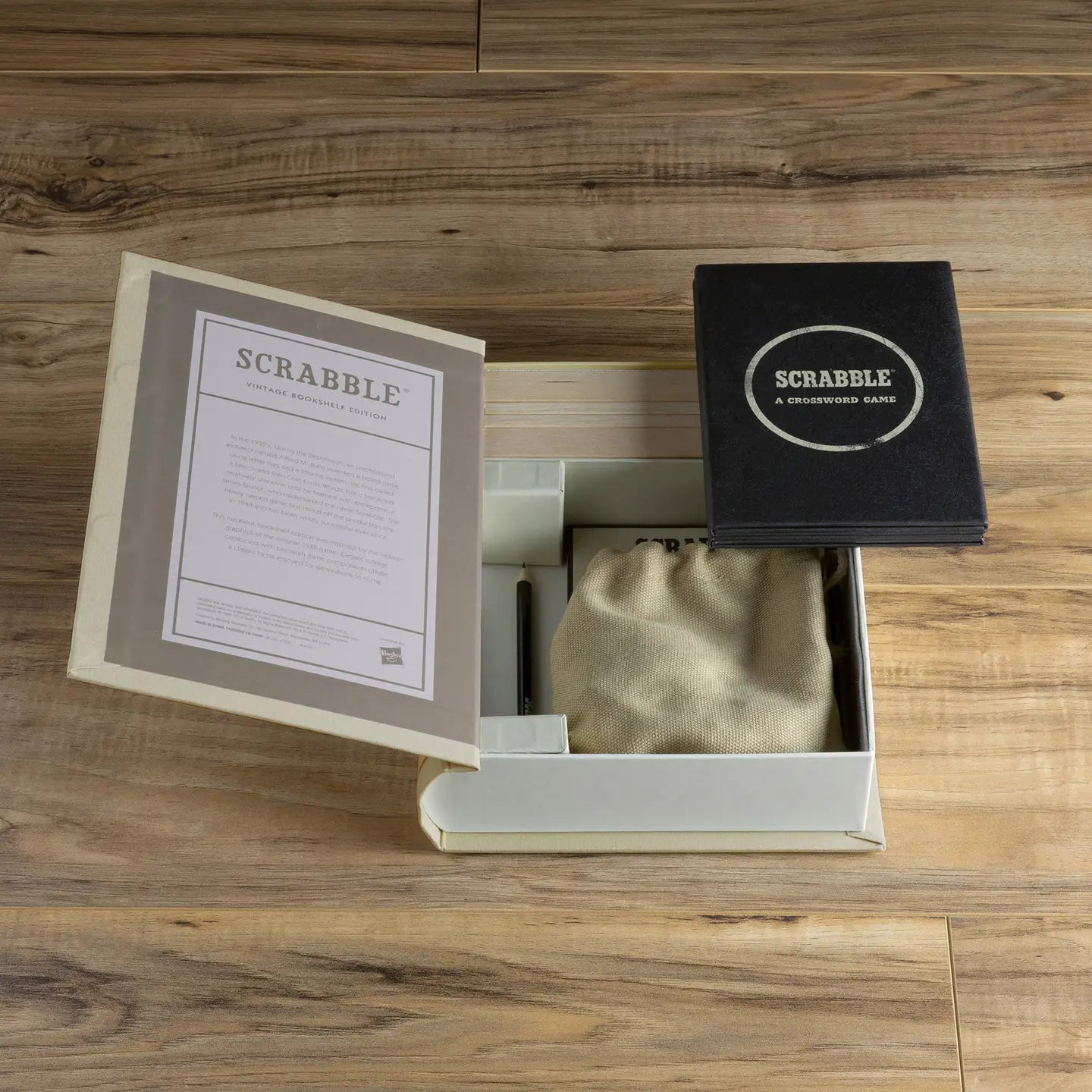 Scrabble édition bibliothèque vintage