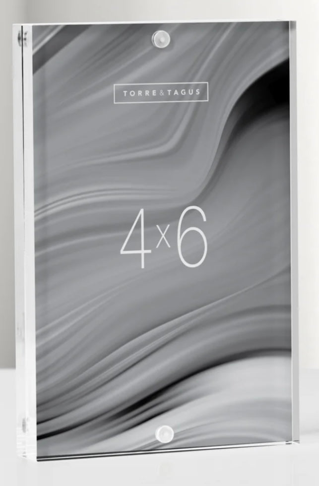 Cadre photo - Bloc acrylique réversible - 4x6