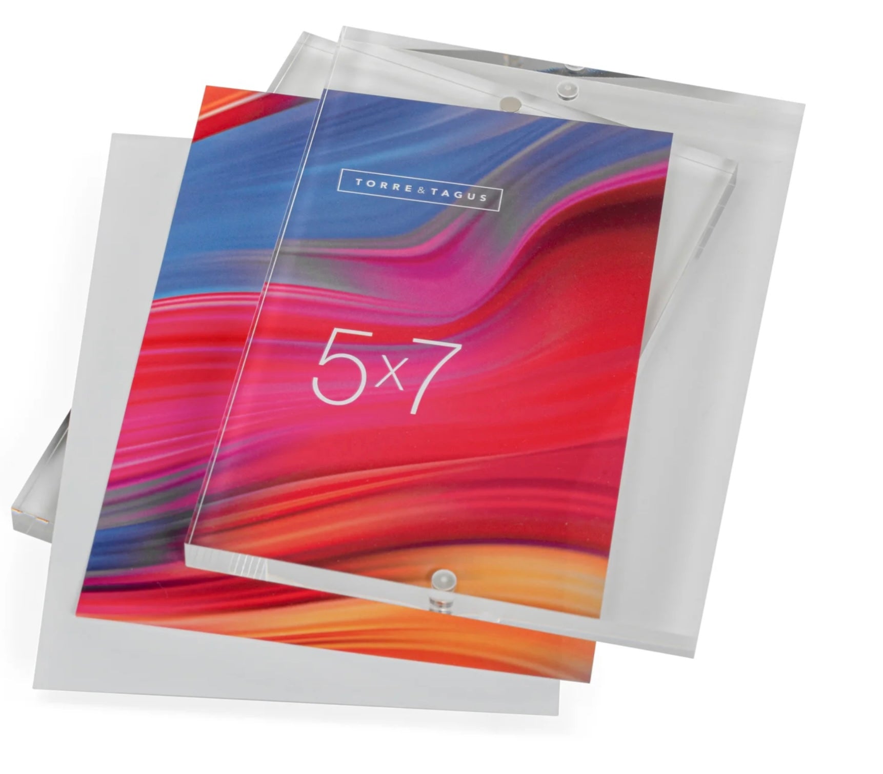 Cadre photo - Bloc acrylique réversible - 5x7