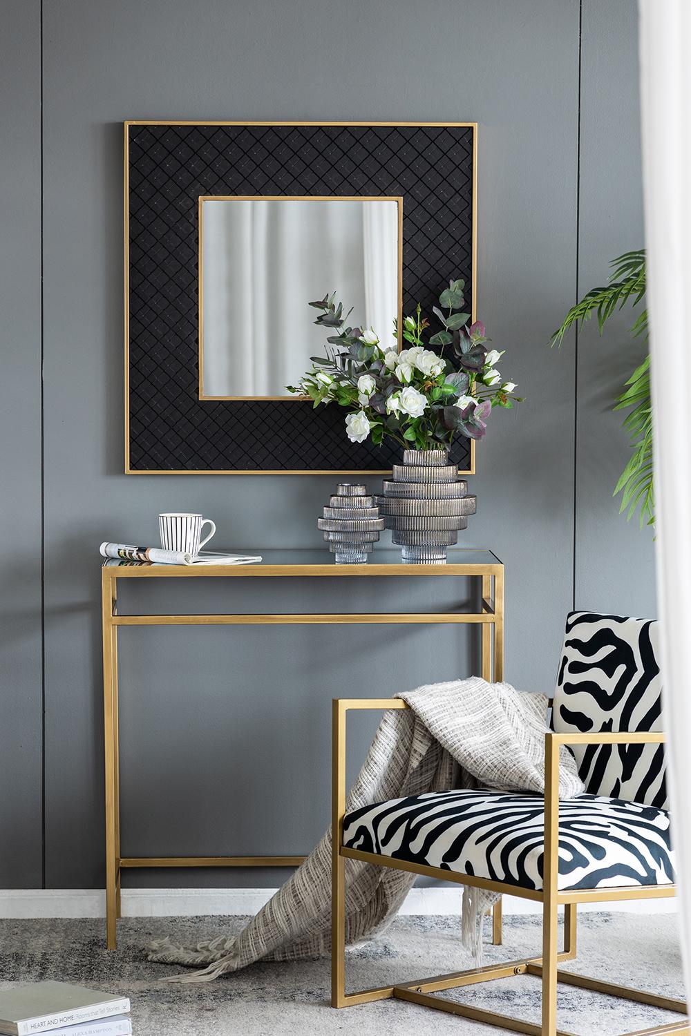 Ribbed tiered geometric Vase - grey