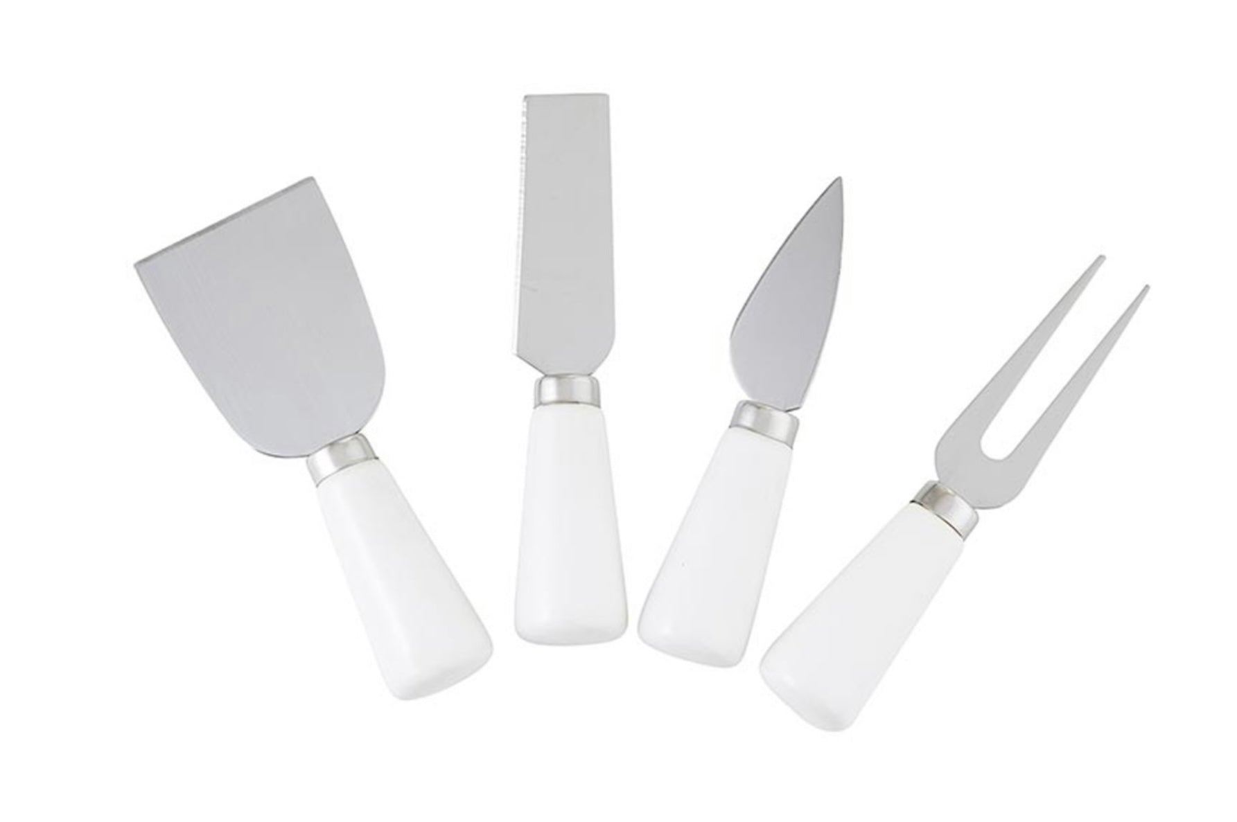 Coffret Livre Couteaux à Fromage en Céramique - Say Cheese