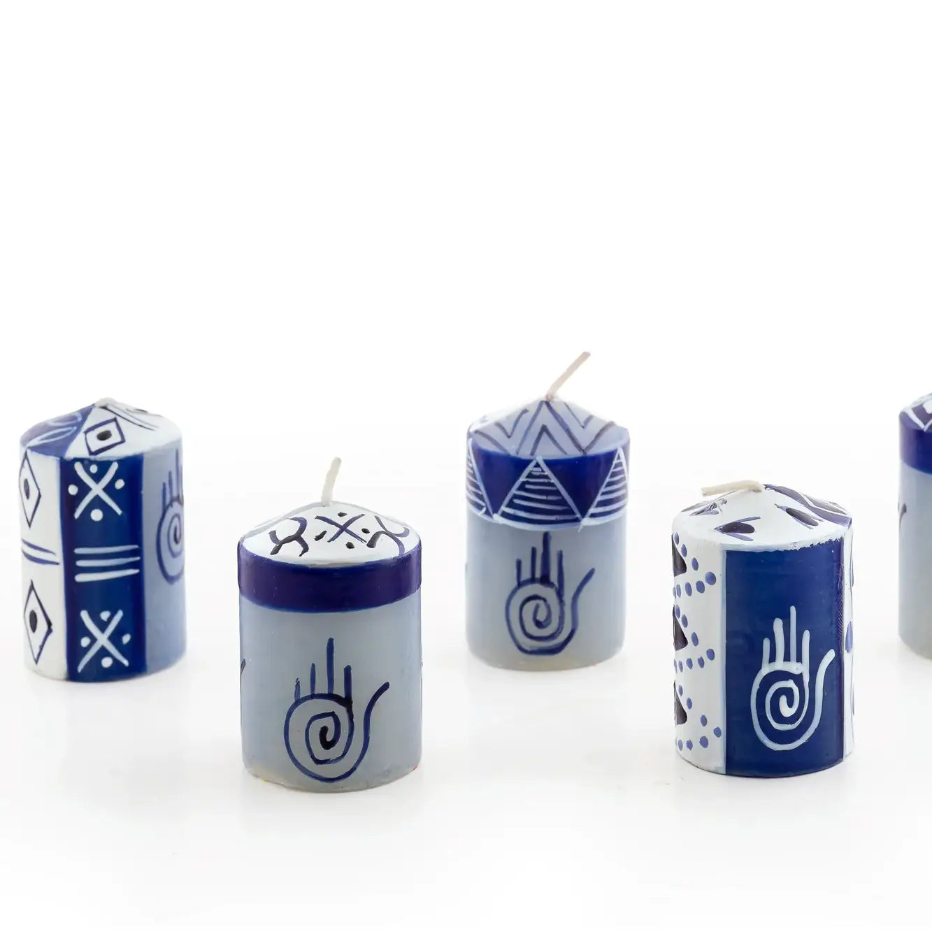 Bougie votive Judaica - 2" - Boîte de 6