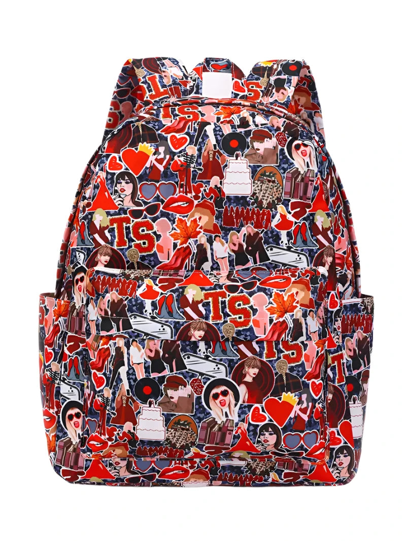 Taylor swift red Backpack