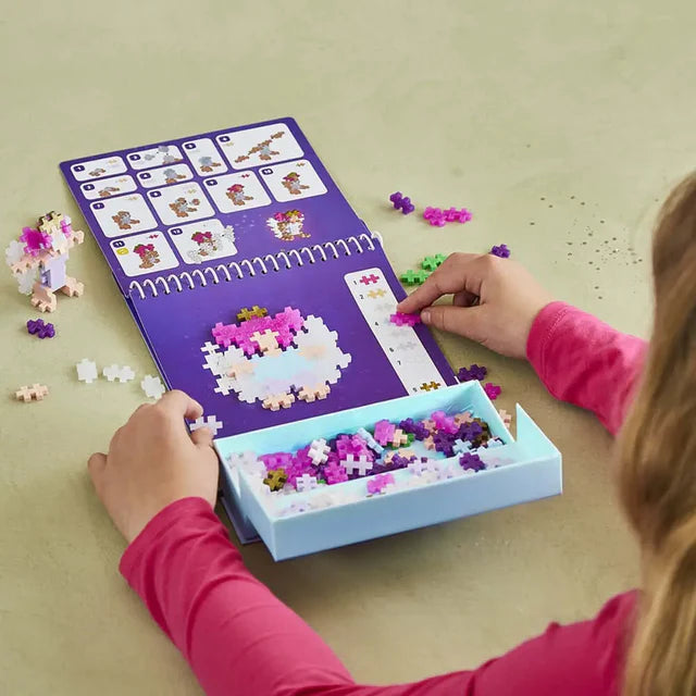 Puzzle by number activity pad - fairies