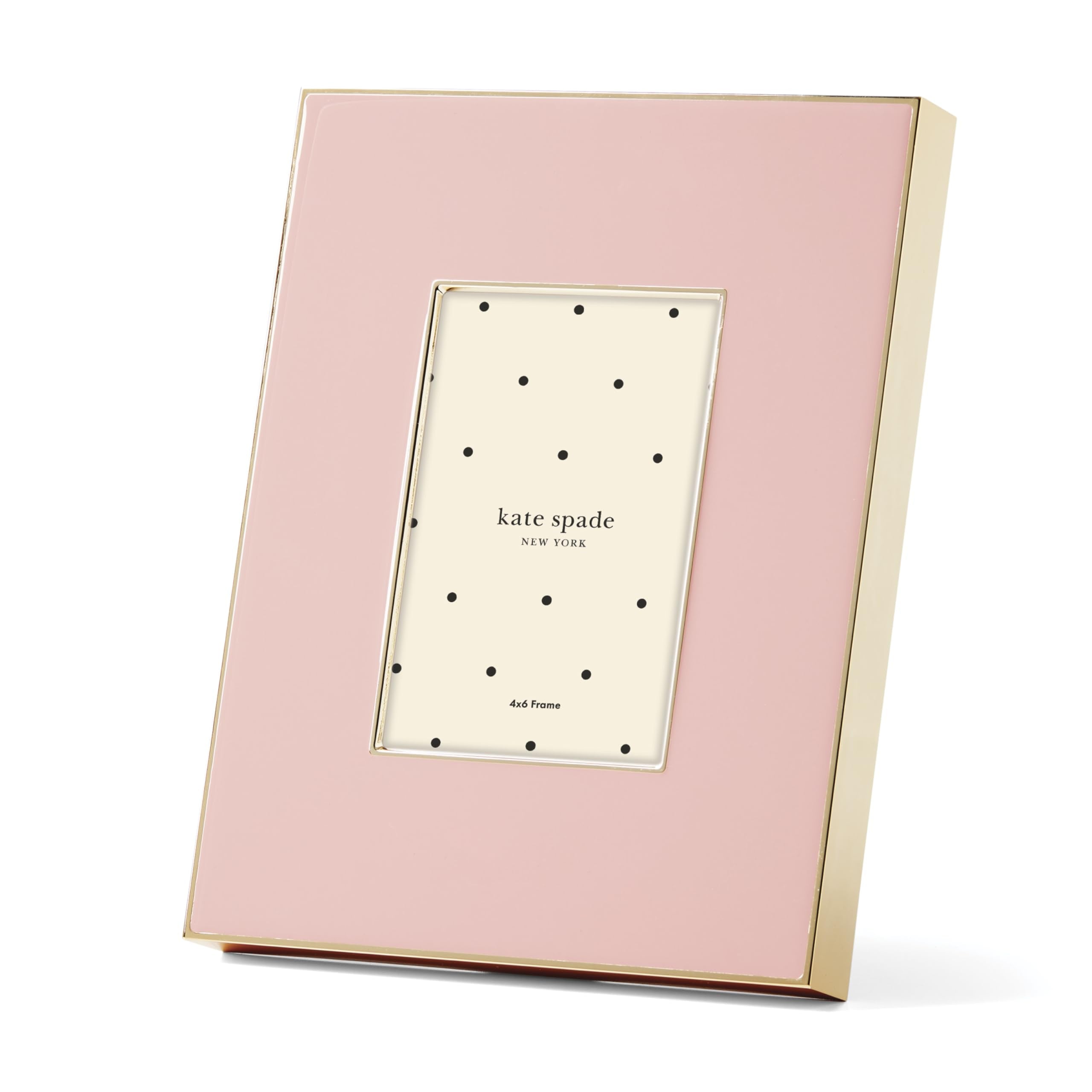 Kate Spade - Cadre ovale argenté South Street 10 x 15 cm