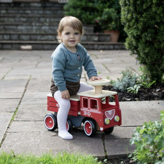 Personalized Ride on fire truck