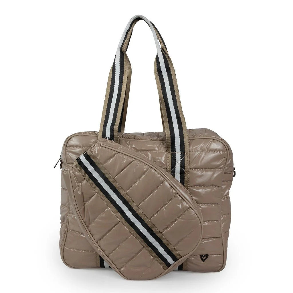 SAC DE SPORT POUR PICKLEBALL - beige