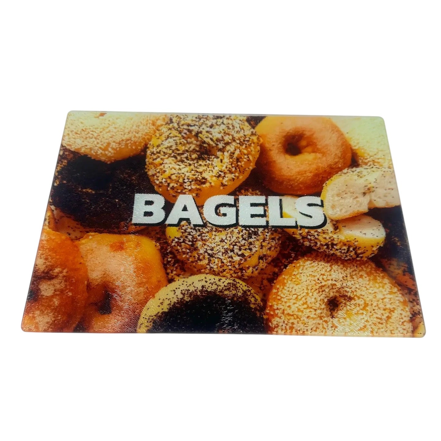 Planche à découper pour bagels