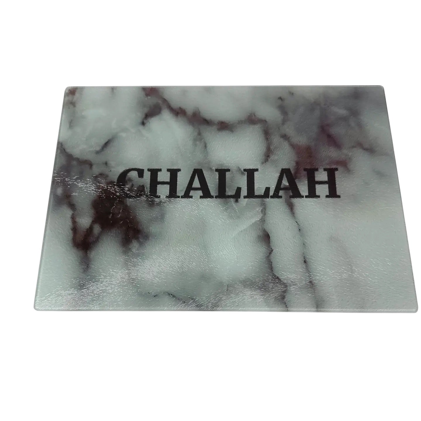 Challah glass tray